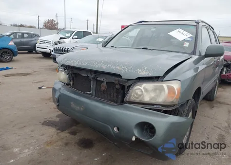 2005 Toyota Highlander z USA, uszkodzony, nr VIN JTEGD21A050114377